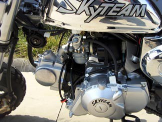 Skyteam ST125-8 125ccm - Chrome Edition Skyteam Motorrad ...